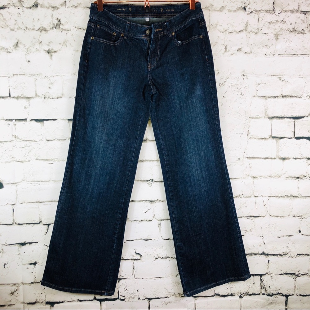 Jennifer Lopez Wide Leg Denim Jeans